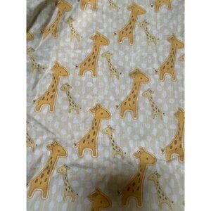 Cuddles & Cribs Organic Cotton Giraffe Print Baby Crib Sheet